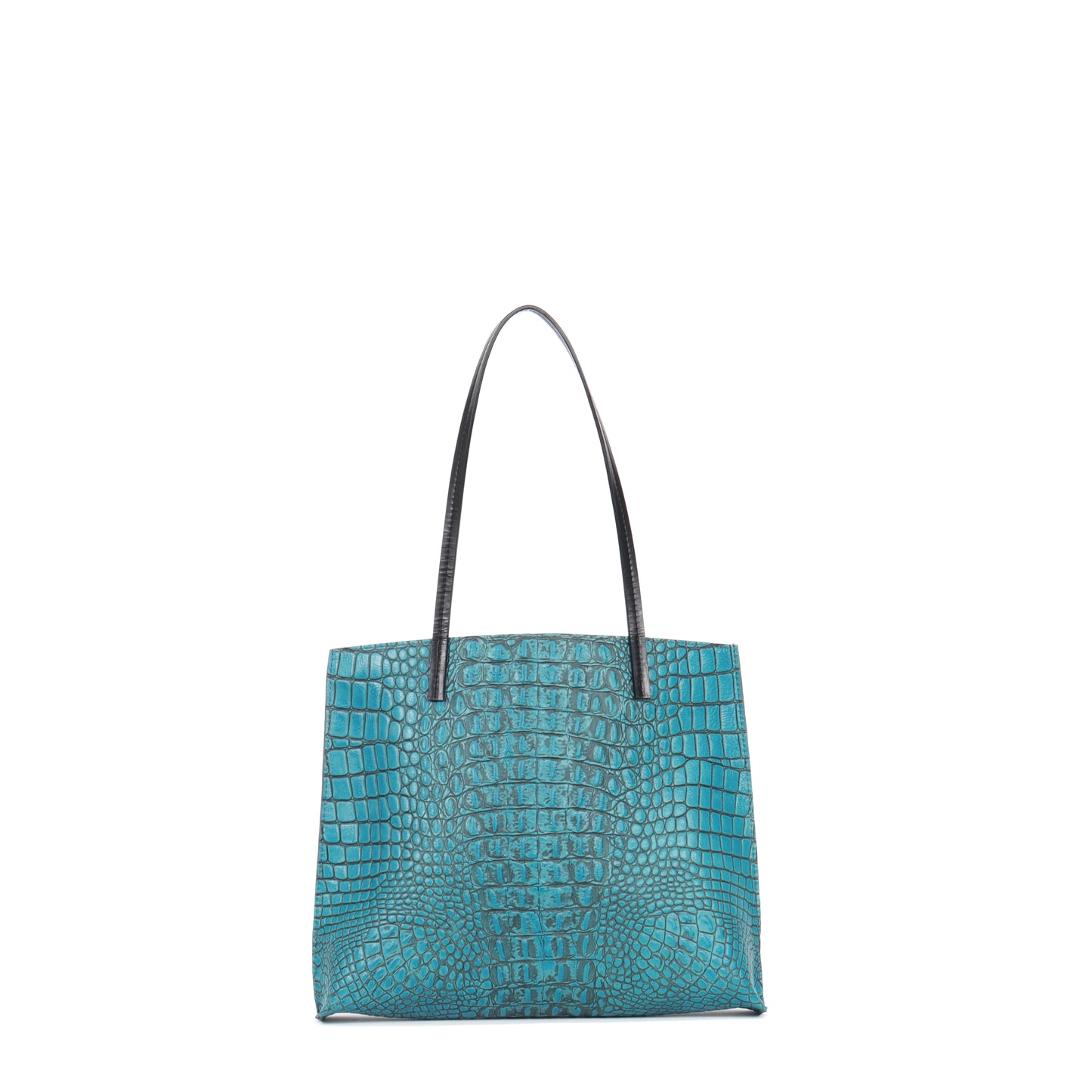 MEZZO SHOPPER FOUNTAIN EMBOSSED CROC