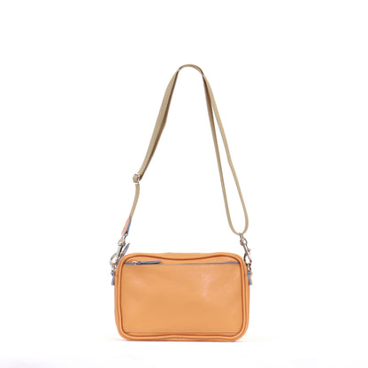 MINI CAMERA BAG BUTTERSCOTCH ITALIAN CALF