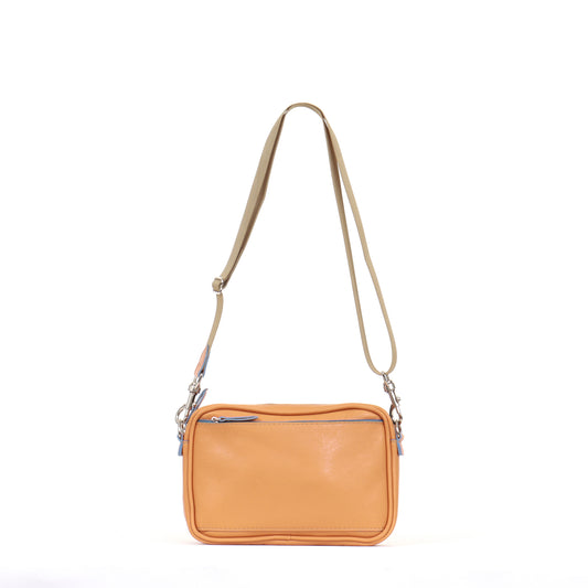MINI CAMERA BAG BUTTERSCOTCH ITALIAN CALF