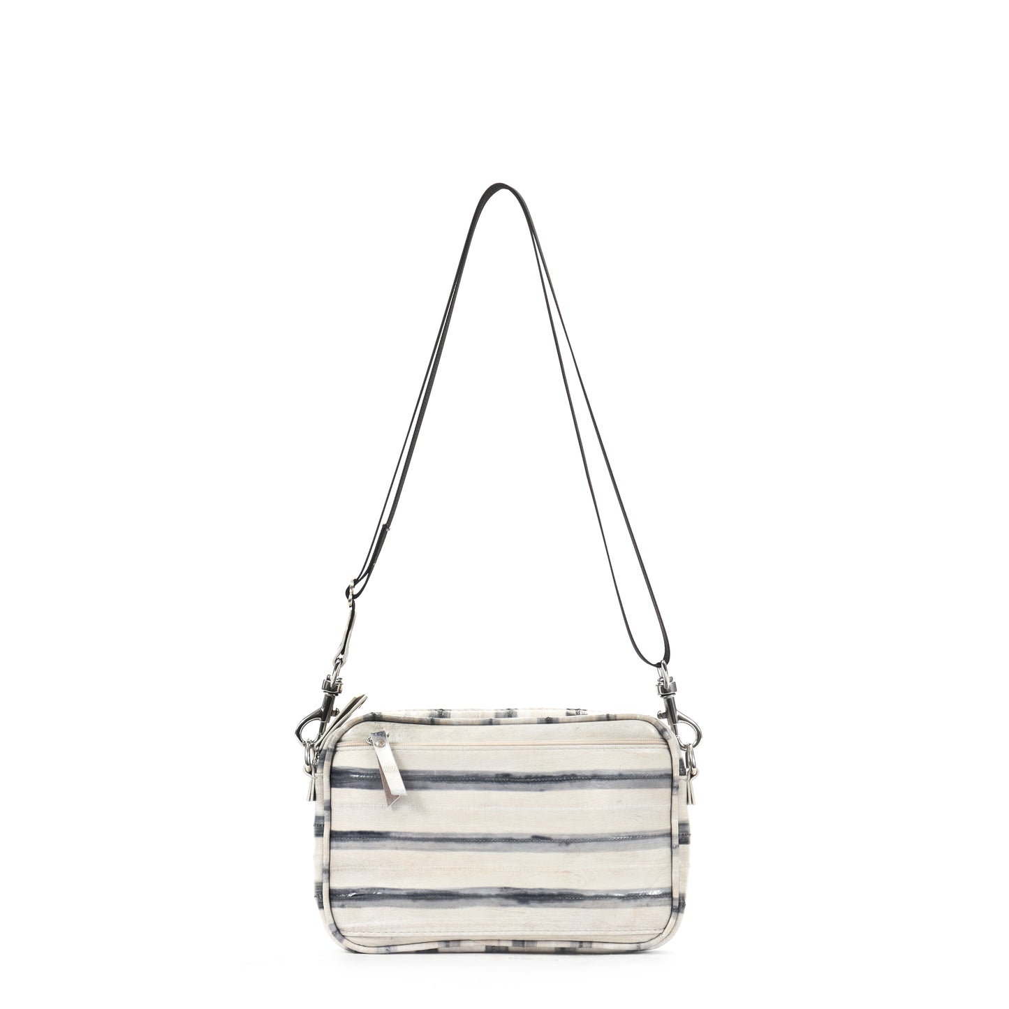 MINI CAMERA BAG STRIPED EEL