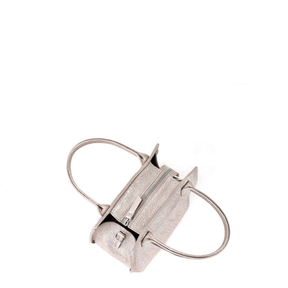 MINI DAY BAG CRINKLED SILVER