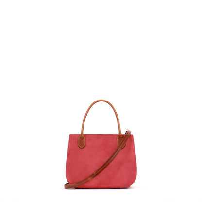 MINI DAYBAG RED SUEDE