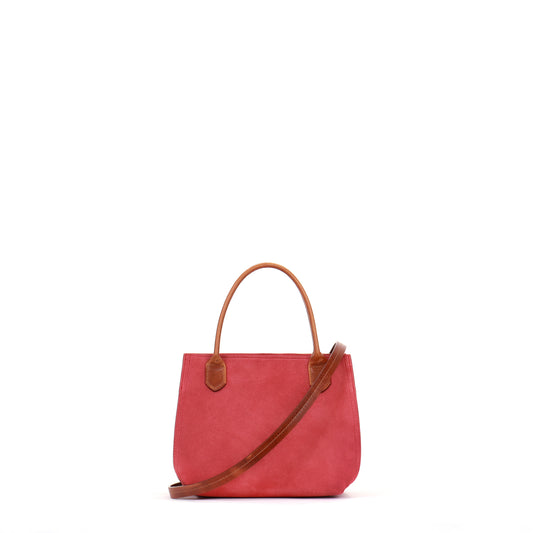 MINI DAYBAG RED SUEDE