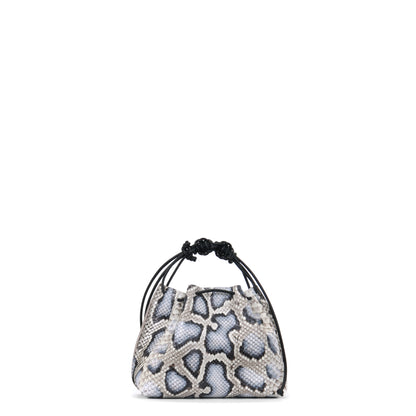 MINI DRAWSTRING BAG LAKE EFFECT PYTHON