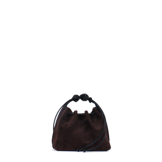 MINI DRAWSTRING BAG SPARROW SUEDE