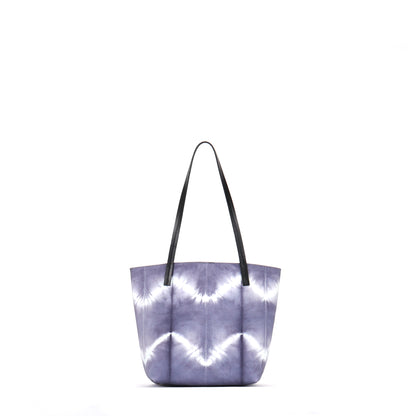 MINI ESSENTIAL TOTE INDIGO SHIBORI