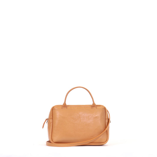 MINI FLIGHT BAG BUTTERSCOTCH ITALIAN LAMB