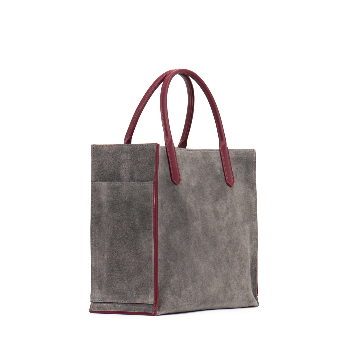 MINI HARBOR TOTE ASH SUEDE