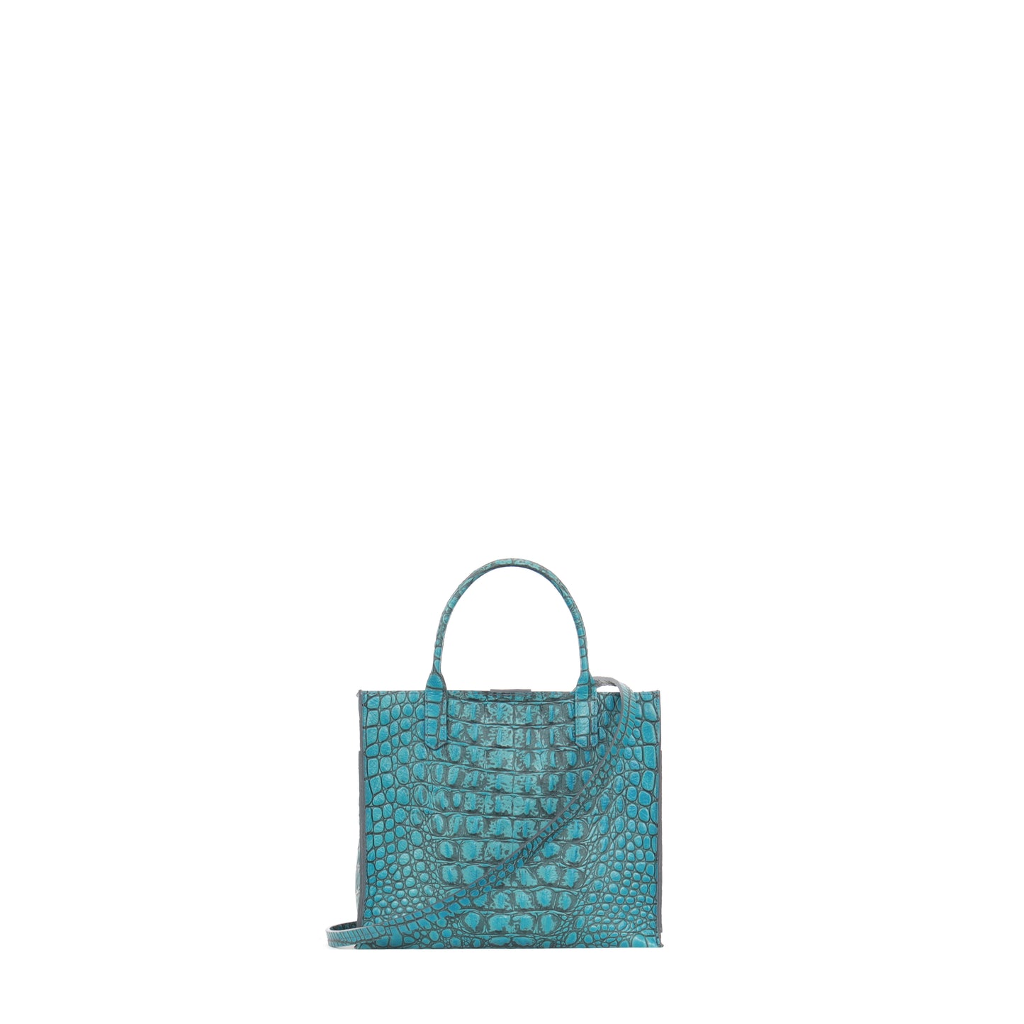 MINI HARBOR TOTE FOUNTAIN EMBOSSED CROC
