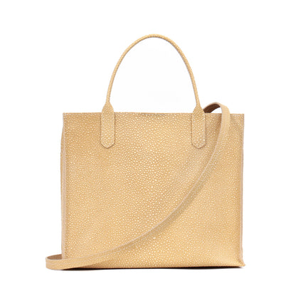 MINI HARBOR TOTE MAIZE SHAGREEN