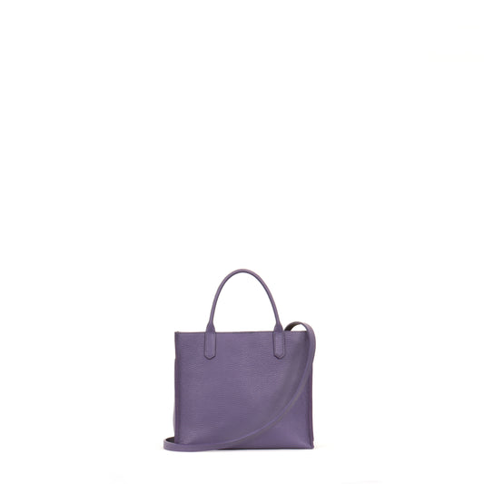 MINI HARBOR TOTE ORCHID PEBBLED CALF