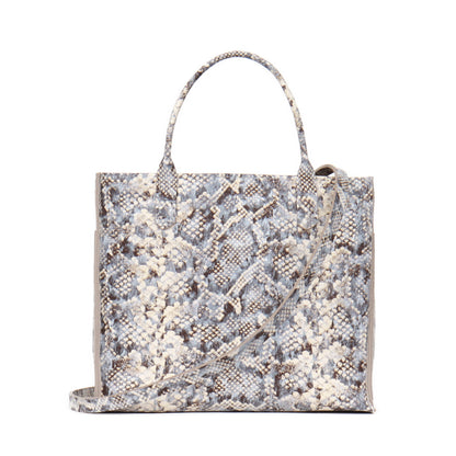 MINI HARBOR TOTE PASHMINA SNAKE PRINT