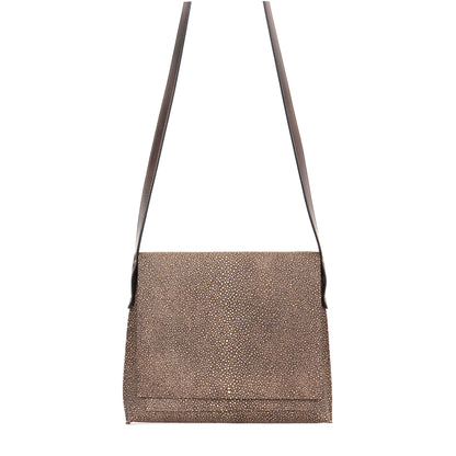 MINI MESSENGER CLAY SHAGREEN