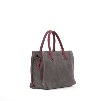 SMALL DAYBAG ASH SUEDE