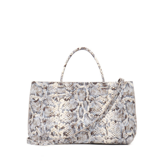 SMALL DAYBAG PASHMINA SNAKE PRINT