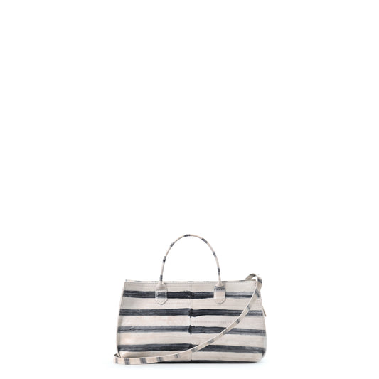 SMALL DAY BAG STRIPED EEL
