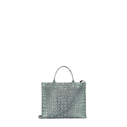 SMALL HARBOR TOTE ATLANTIS EMBOSSED CROC