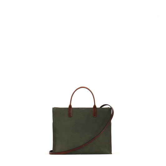 SMALL HARBOR TOTE POPLAR SUEDE