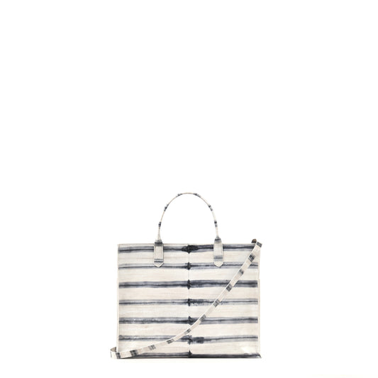 SMALL HARBOR TOTE STRIPED EEL