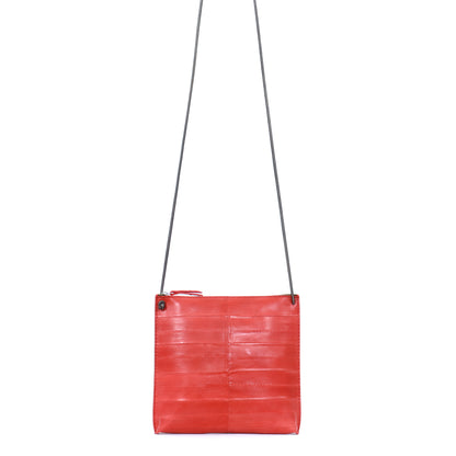 STRAPPY POUCH CINNIBAR EEL