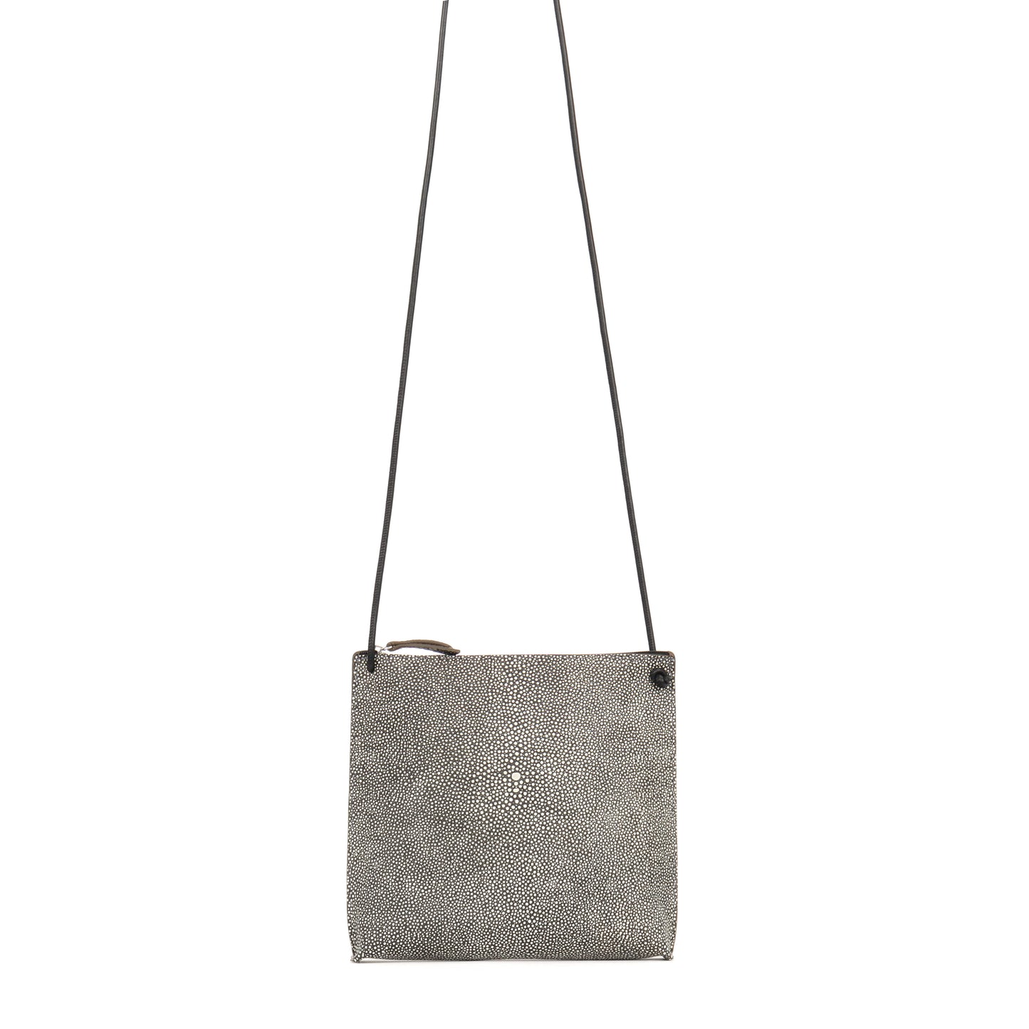 STRAPPY POUCH TERRAZZO SHAGREEN
