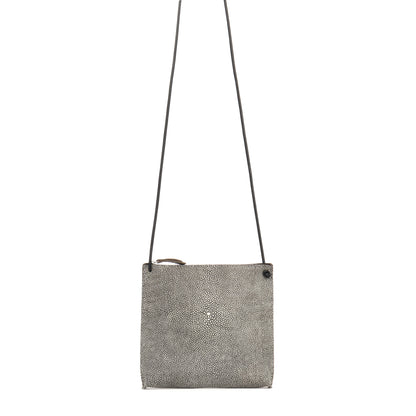 STRAPPY POUCH TERRAZZO SHAGREEN