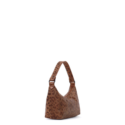 BABY SLING WHISKEY EMBOSSED LEOPARD