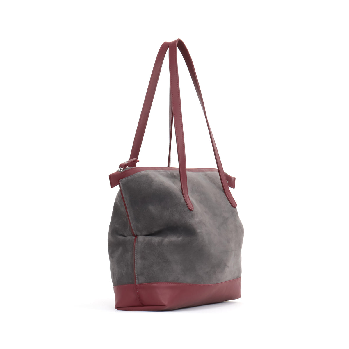 SMALL BELLO BAG ASH SUEDE