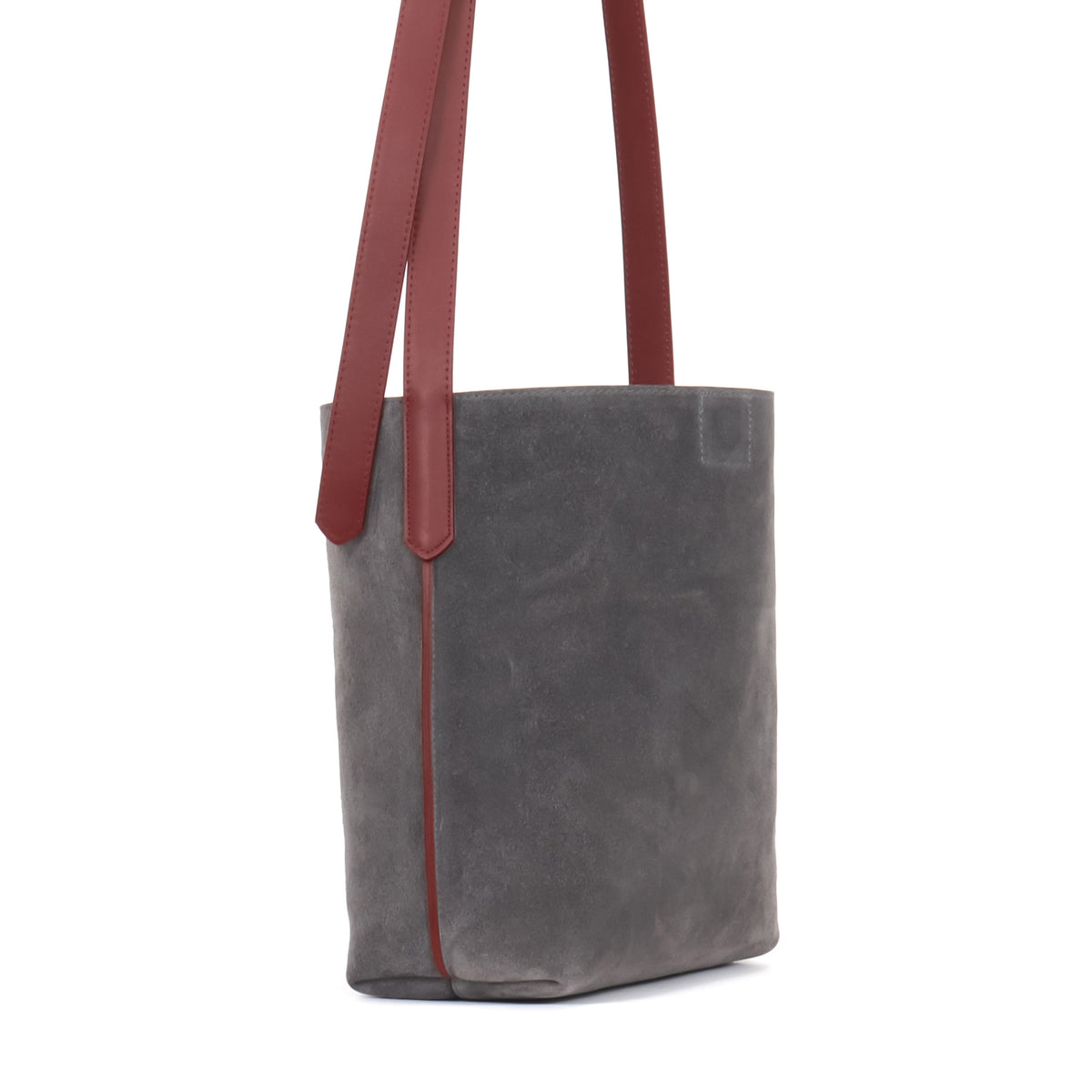 BUCKET MESSENGER ASH SUEDE