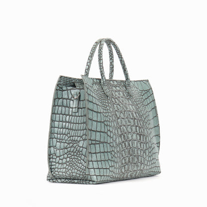 DAYBAG ATLANTIS EMBOSSED CROC