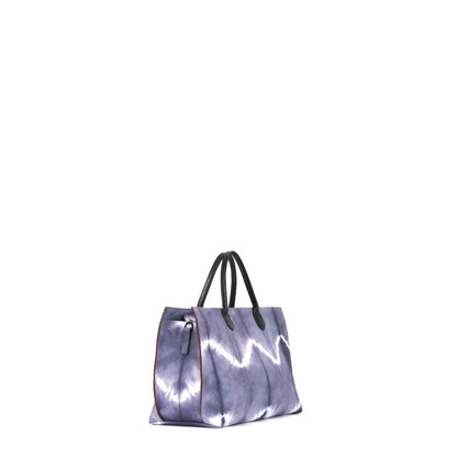 DAY BAG INDIGO SHIBORI