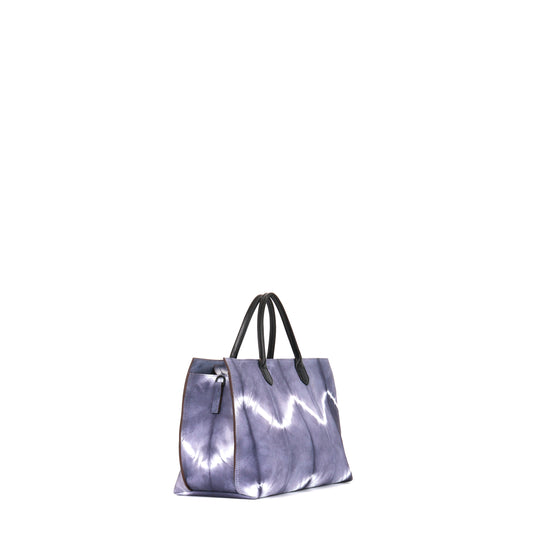 DAY BAG INDIGO SHIBORI