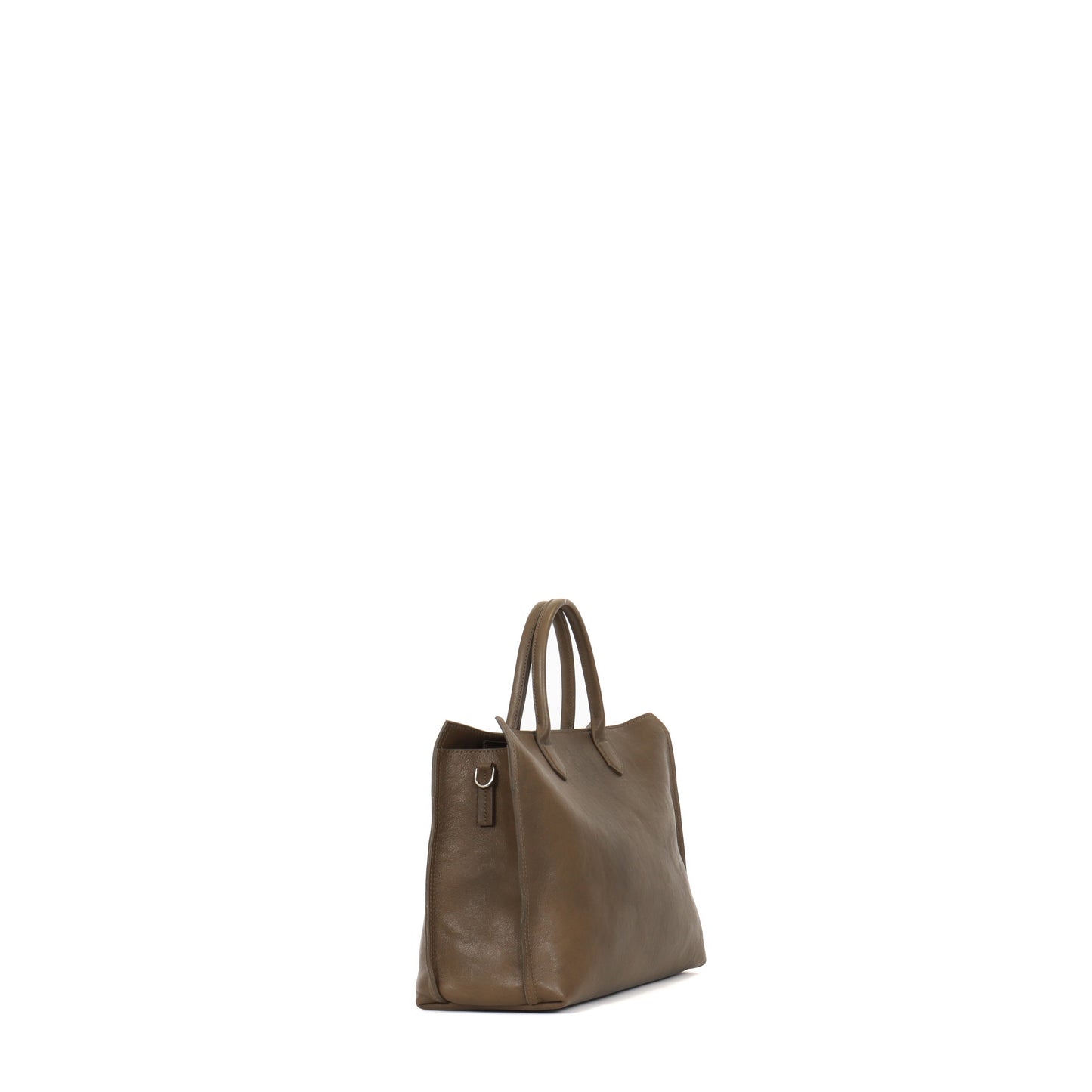 DAYBAG KHAKI ITALIAN LAMB