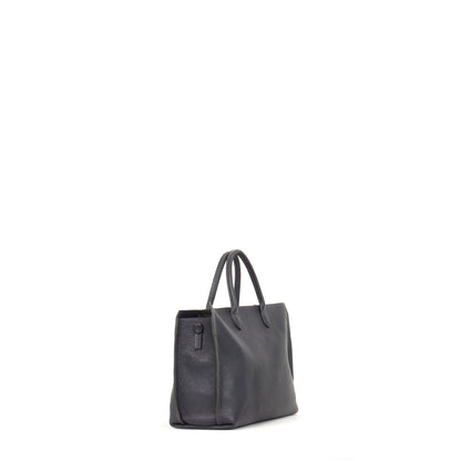 DAYBAG SLATE PEBBLED CALF