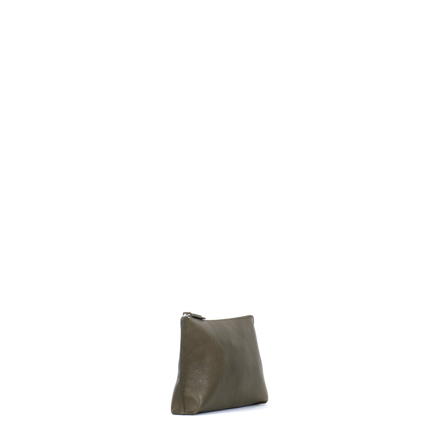ESSENTIAL POUCH KHAKI ITALIAN LAMB