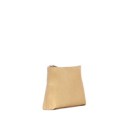 ESSENTIAL POUCH MAIZE SHAGREEN