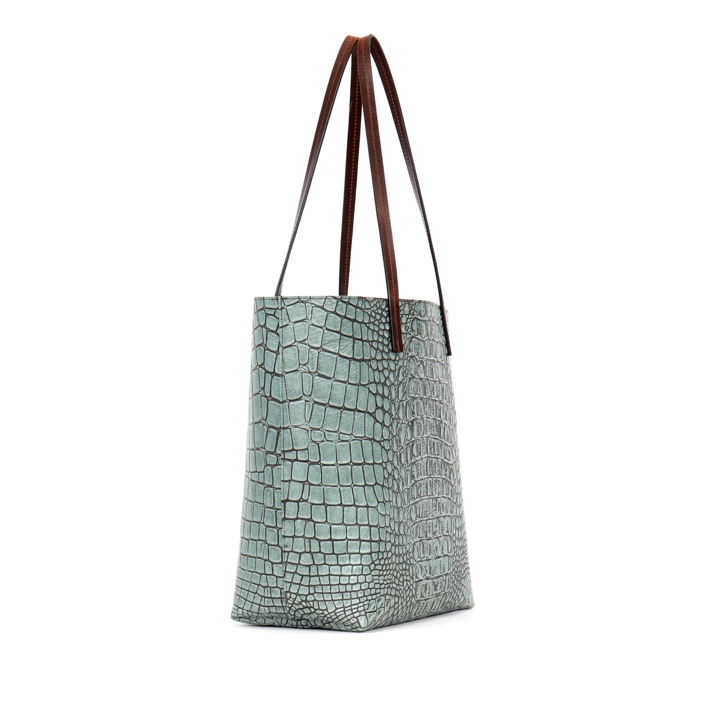 ESSENTIAL TOTE ATLANTIS EMBOSSED CROC