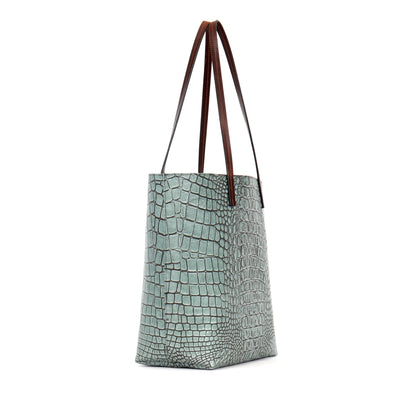ESSENTIAL TOTE ATLANTIS EMBOSSED CROC