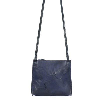 LARGE STRAPPY POUCH MARINA RUMPLED SHEEPSKIN