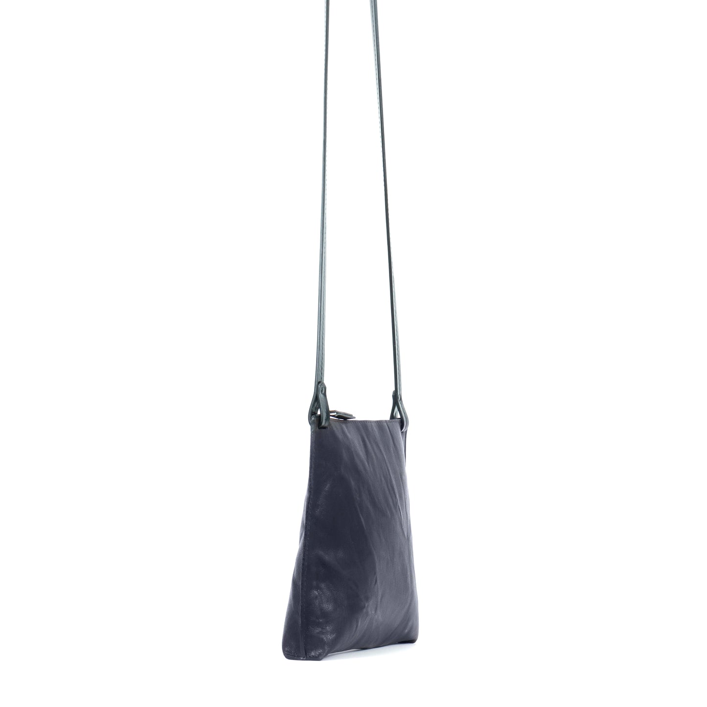 LARGE STRAPPY POUCH MARINA RUMPLED SHEEPSKIN