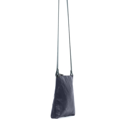 LARGE STRAPPY POUCH MARINA RUMPLED SHEEPSKIN