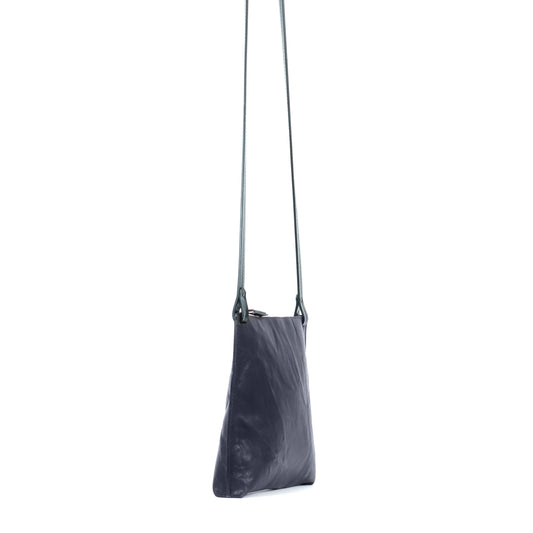 LARGE STRAPPY POUCH MARINA RUMPLED SHEEPSKIN