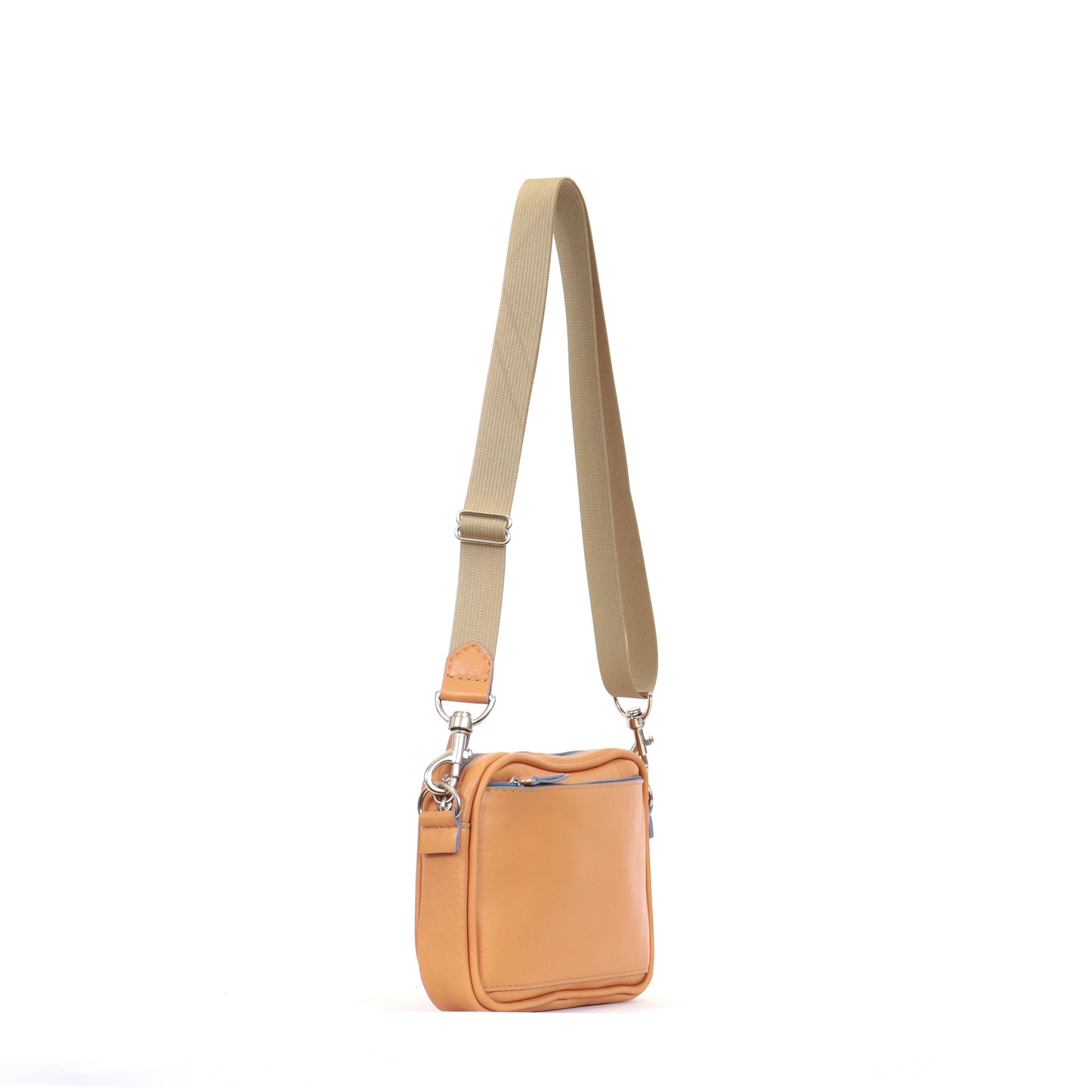 MINI CAMERA BAG BUTTERSCOTCH ITALIAN CALF