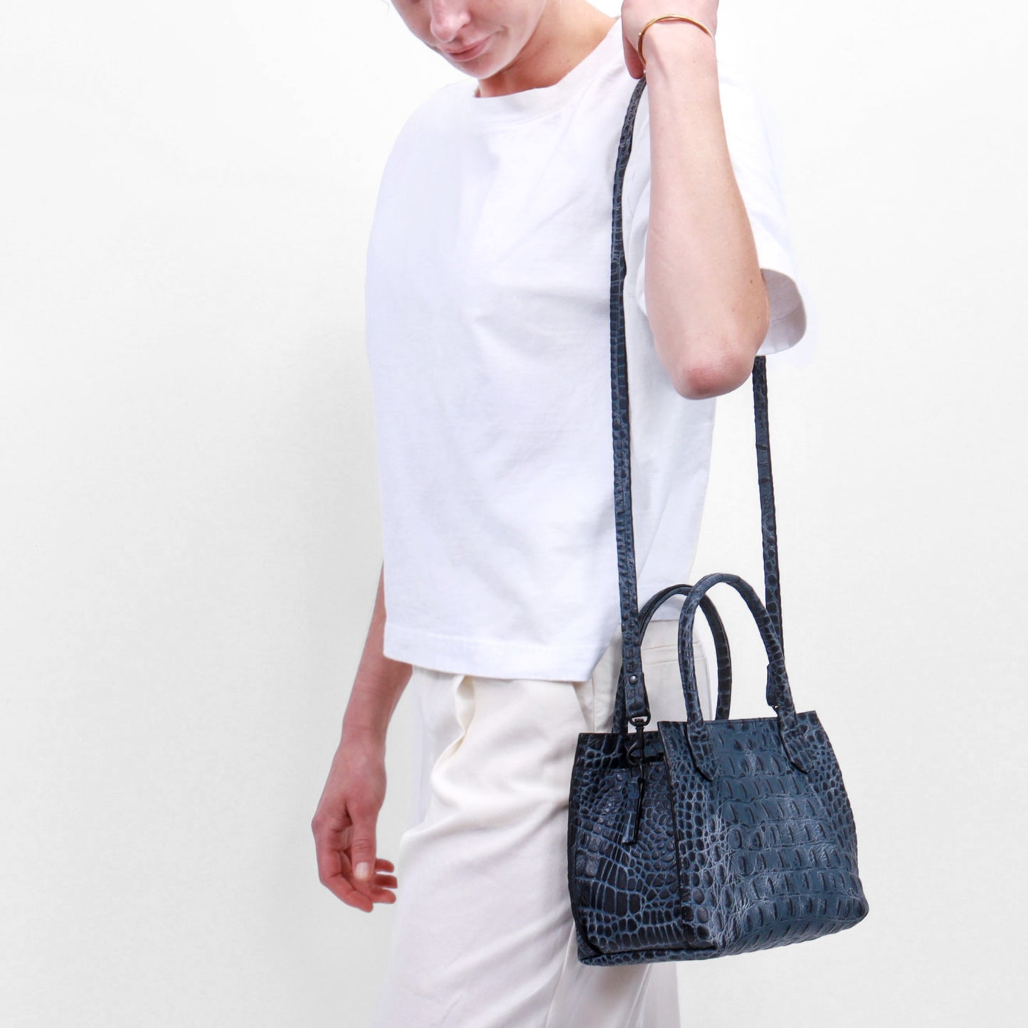MINI DAY BAG MOSS SHAGREEN
