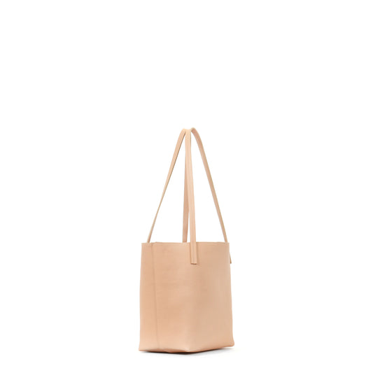 MINI ESSENTIAL TOTE NUDE ITALIAN LAMB