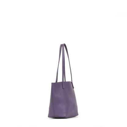 MINI ESSENTIAL TOTE ORCHID PEBBLED CALF