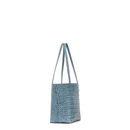 MINI ESSENTIAL TOTE PACIFICA EMBOSSED GATOR