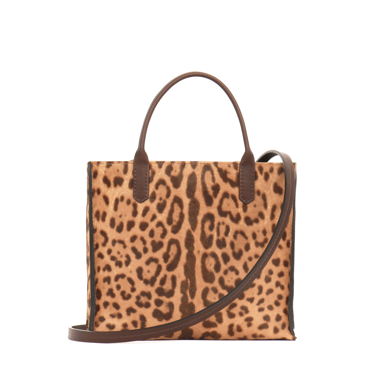 MINI HARBOR TOTE LEOPARD HAIR ON CALF