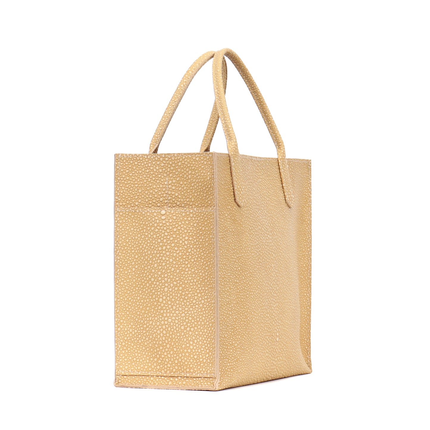 MINI HARBOR TOTE MAIZE SHAGREEN