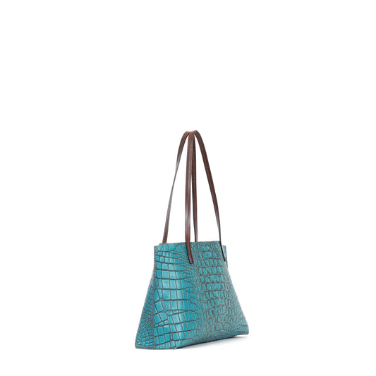 RESORT SHOPPER FOUNTAIN EMBOSSED CROC